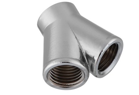 خرید سه راه استیل دنده ای